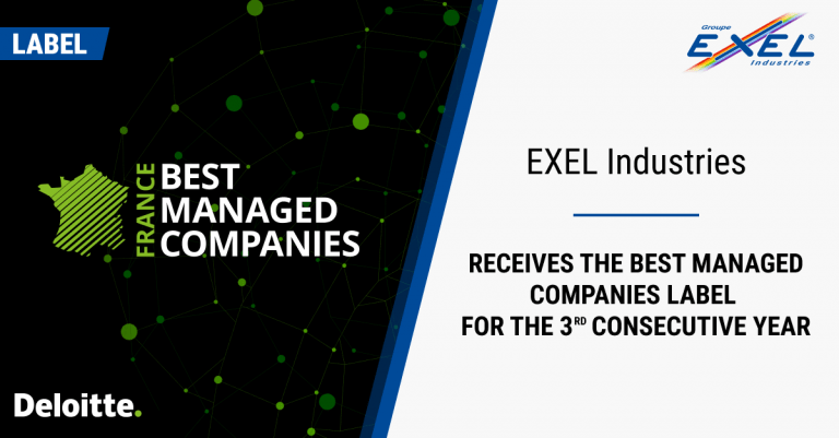 For the 3rd consecutive year, EXEL Industries Receives Deloitte’s Best Managed Companies Label